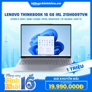 Laptop Lenovo ThinkBook 16 G8 IRL - 21SH0097VN (Core 5 210H, 16GB, 512GB, WUXGA, Win11) - 4