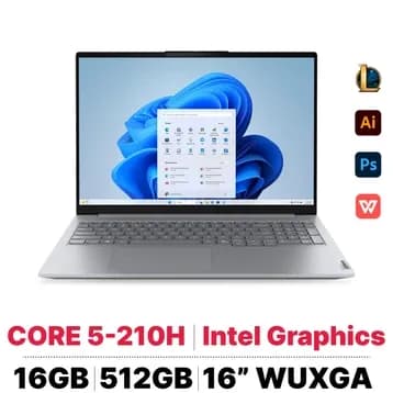 Laptop Lenovo ThinkBook 16 G8 IRL - 21SH0097VN (Core 5 210H, 16GB, 512GB, WUXGA, Win11) - 7