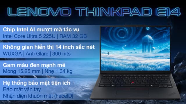 Laptop Lenovo ThinkPad E14 Gen 7 - 21SX005RVN (Ultra 5 225U, 32GB, 512GB, WUXGA, Win11) - 4