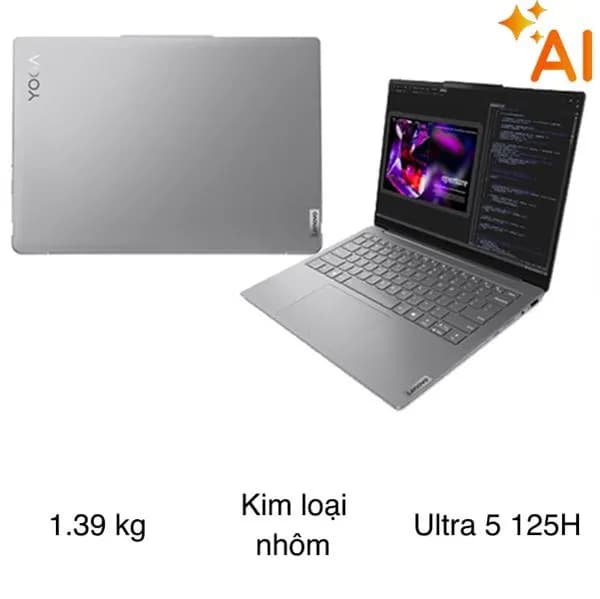 So sánh giá Laptop Lenovo Yoga Slim 7 OLED 14IMH9 - 83CV00D8VN (Ultra 5 125H, 16GB, 1TB, WUXGA OLED, OfficeH24+365, Win11) rẻ nhất? - Ảnh 16