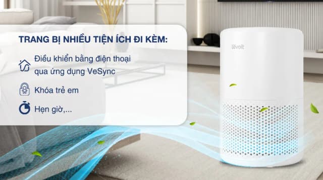 So sánh giá Máy lọc không khí Levoit Core 200s 26W rẻ nhất? - Ảnh 12