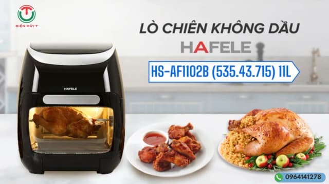 So sánh giá Lò chiên không dầu Hafele 11 lít HS-AF1102B (535.43.715) rẻ nhất? - Ảnh 20