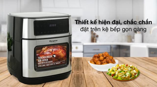 So sánh giá Lò chiên không dầu Kangaroo KG12AF1A 12 lít rẻ nhất? - Ảnh 12