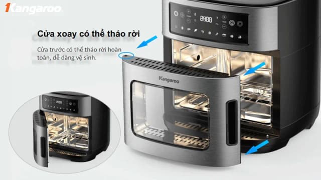 So sánh giá Lò chiên không dầu Kangaroo KG12AF1A 12 lít rẻ nhất? - Ảnh 13