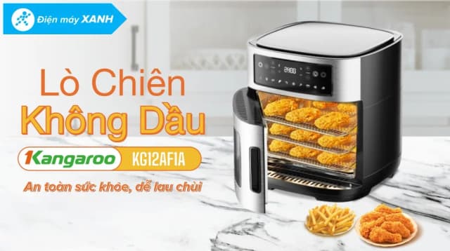 So sánh giá Lò chiên không dầu Kangaroo KG12AF1A 12 lít rẻ nhất? - Ảnh 16