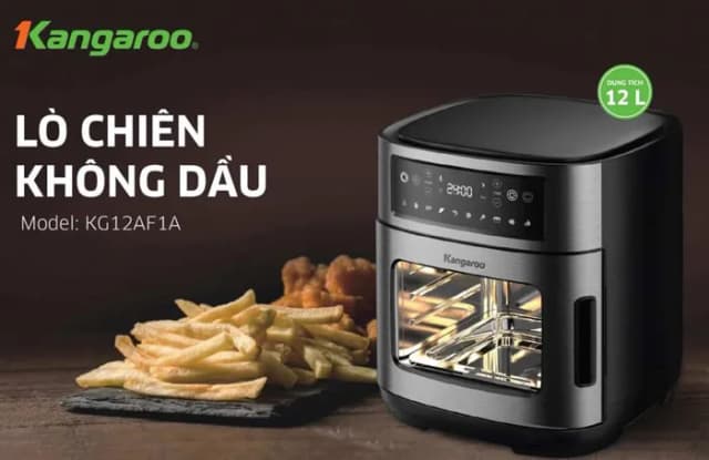 So sánh giá Lò chiên không dầu Kangaroo KG12AF1A 12 lít rẻ nhất? - Ảnh 9