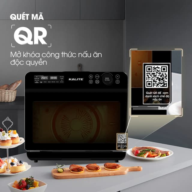 So sánh giá Lò chiên không dầu hết hợp hấp Kalite 20 lít Fusion Pro rẻ nhất? - Ảnh 14