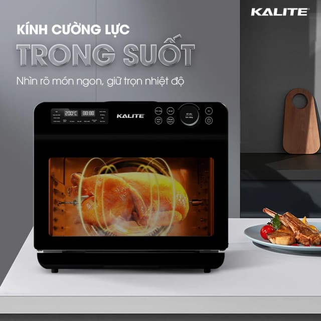 So sánh giá Lò chiên không dầu hết hợp hấp Kalite 20 lít Fusion Pro rẻ nhất? - Ảnh 6