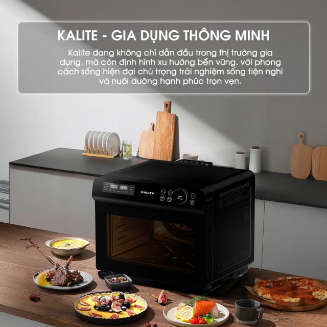 So sánh giá Lò chiên không dầu hết hợp hấp Kalite 20 lít Fusion Pro rẻ nhất? - Ảnh 7