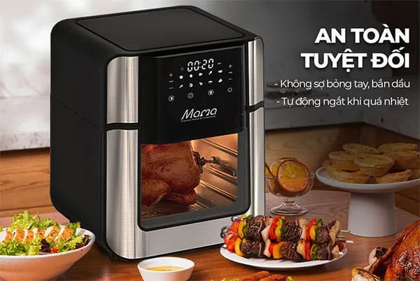 Lò chiên không dầu Sunhouse Mama SHD4088 15 lít - Giá rẻ nhất hôm nay - Ảnh 26