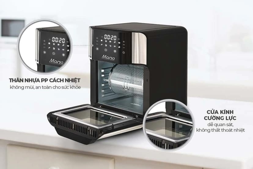 Lò chiên không dầu Sunhouse Mama SHD4088 15 lít - Giá rẻ nhất hôm nay - Ảnh 28