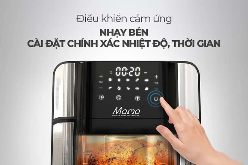 Lò chiên không dầu Sunhouse Mama SHD4088 15 lít - Giá rẻ nhất hôm nay - Ảnh 29