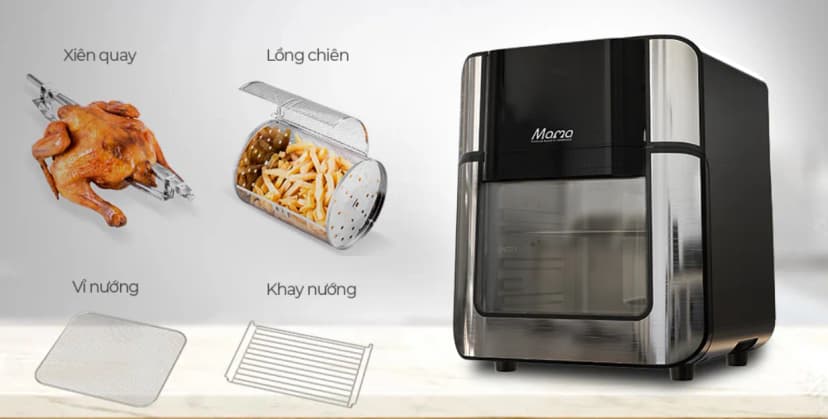 Lò chiên không dầu Sunhouse Mama SHD4088 15 lít - Giá rẻ nhất hôm nay - Ảnh 34