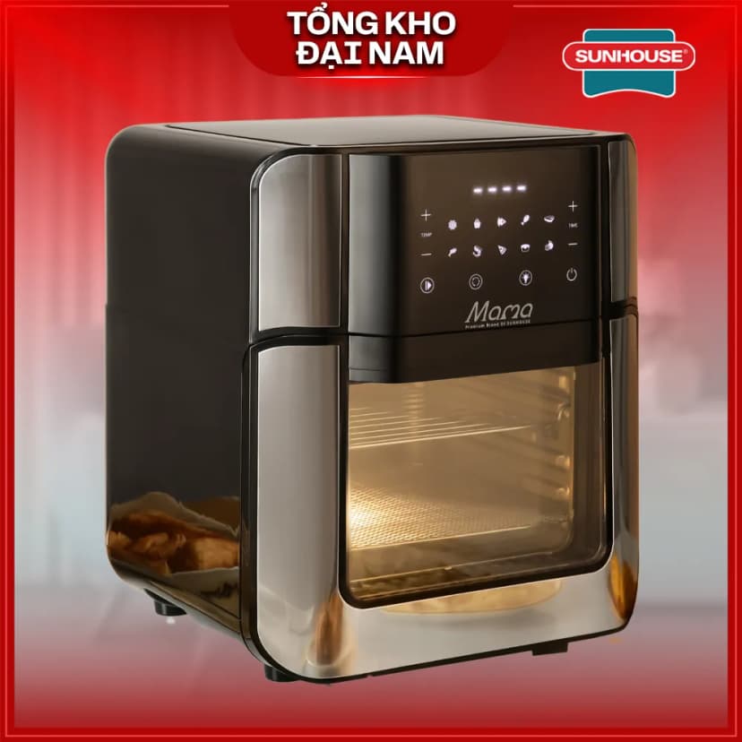 Lò chiên không dầu Sunhouse Mama SHD4088 15 lít - Giá rẻ nhất hôm nay - Ảnh 5