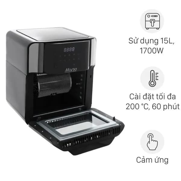 Lò chiên không dầu Sunhouse Mama SHD4088 15 lít - Giá rẻ nhất hôm nay - Ảnh 44