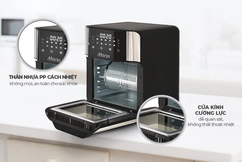 Lò chiên không dầu Sunhouse Mama SHD4088 15 lít - Giá rẻ nhất hôm nay - Ảnh 58