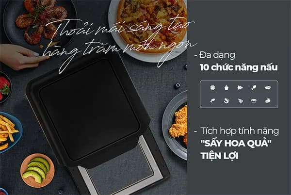 Lò chiên không dầu Sunhouse Mama SHD4088 15 lít - Giá rẻ nhất hôm nay - Ảnh 77