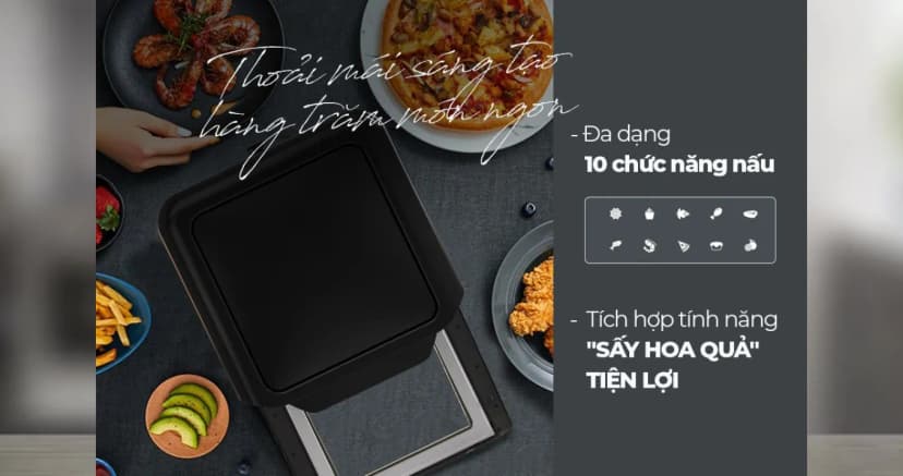 Lò chiên không dầu Sunhouse Mama SHD4088 15 lít - Giá rẻ nhất hôm nay - Ảnh 96