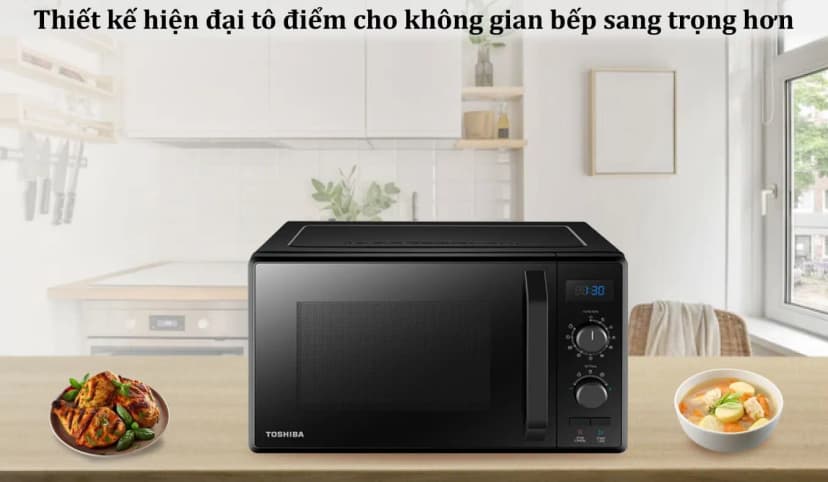 Lò vi sóng có hấp nướng Toshiba MX2-STR25SC(WH) 25 lít - Giá rẻ nhất hôm nay - Ảnh 18