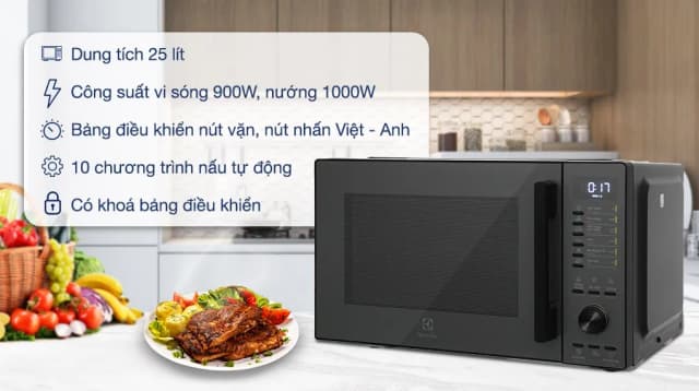 Top 1 so sánh giá Lò vi sóng có nướng Kocher KMEU-1025A 25 lít - Tìm sản phẩm giá rẻ nhất - Ảnh 12