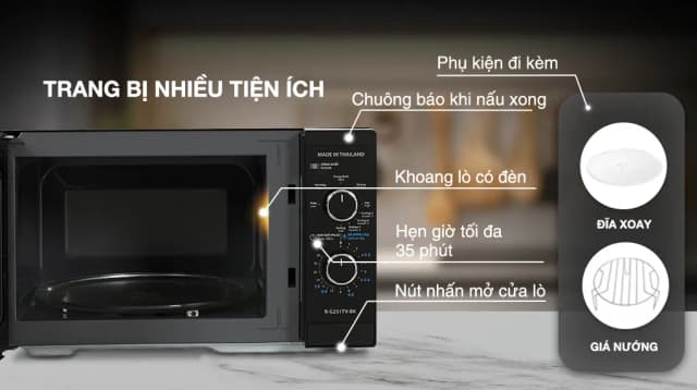 Top 1 so sánh giá Lò vi sóng có nướng Kocher KMEU-1025A 25 lít - Tìm sản phẩm giá rẻ nhất - Ảnh 13