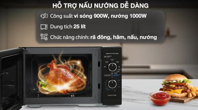 So sánh giá Lò vi sóng có nướng Sharp R-G251TV-BK 25 lít rẻ nhất? - Ảnh 8