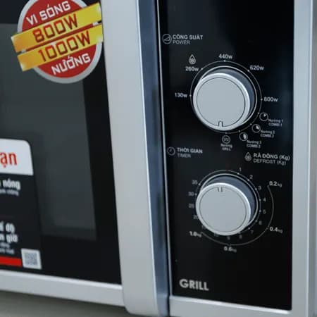 Lò vi sóng Sharp R-2348V-BK 23 lít - Giá rẻ nhất hôm nay - Ảnh 16
