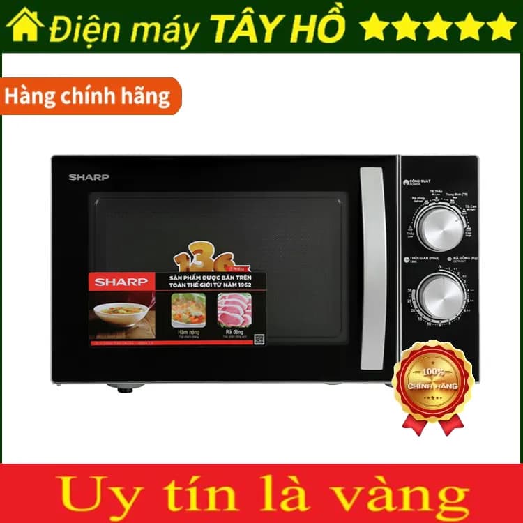 Lò vi sóng Sharp R-2348V-BK 23 lít - Giá rẻ nhất hôm nay - Ảnh 17
