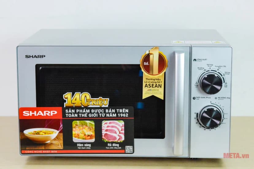 Lò vi sóng Sharp R-2348V-BK 23 lít - Giá rẻ nhất hôm nay - Ảnh 18