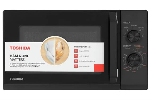 Lò vi sóng Toshiba MW3-MM25PE(BK) 25 lít - Ảnh 5