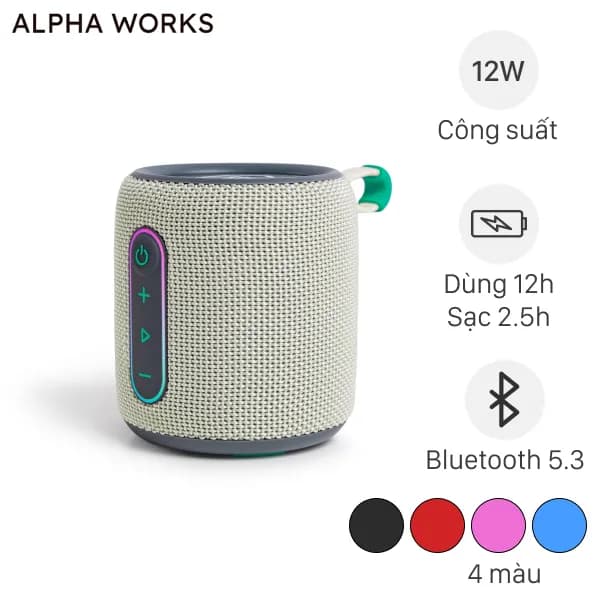 So sánh giá Loa Bluetooth Alpha Works AW-TREK 12 rẻ nhất? - Ảnh 4