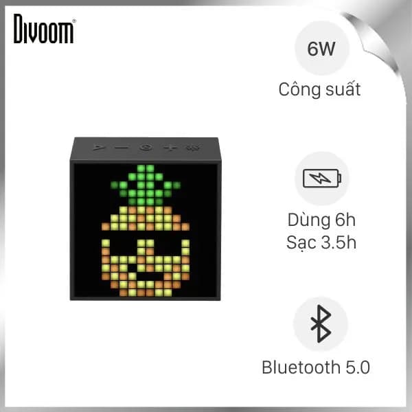 Loa Bluetooth Divoom Timebox-Evo - Giá rẻ nhất hôm nay - Ảnh 1