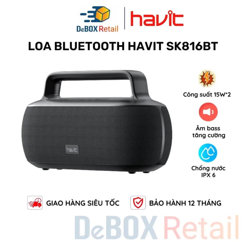 Loa Bluetooth Havit SK918BT - Giá rẻ nhất hôm nay - Ảnh 20