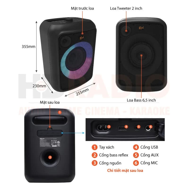 Loa Bluetooth Klipsch GIG XL - Giá rẻ nhất hôm nay - Ảnh 3