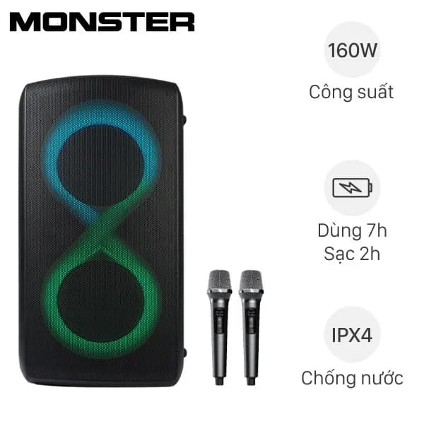 So sánh giá Loa Bluetooth Monster Musicbox Cycle MS22138 rẻ nhất? - Ảnh 2