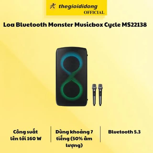 So sánh giá Loa Bluetooth Monster Musicbox Cycle MS22138 rẻ nhất? - Ảnh 4