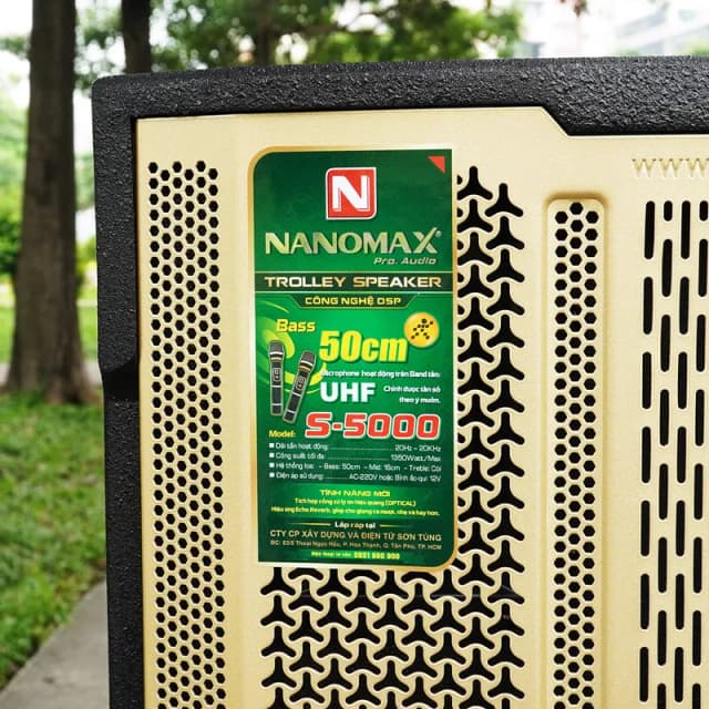 So sánh giá Loa kéo karaoke Nanomax S-5000 1350W rẻ nhất? - Ảnh 12