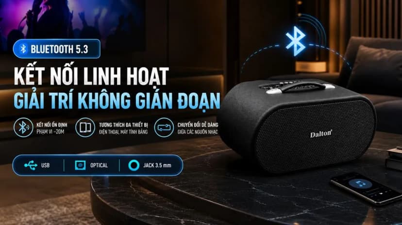 So sánh giá Loa karaoke xách tay Dalton Apollo LS26 450W - Tìm sản phẩm giá rẻ nhất - Ảnh 4