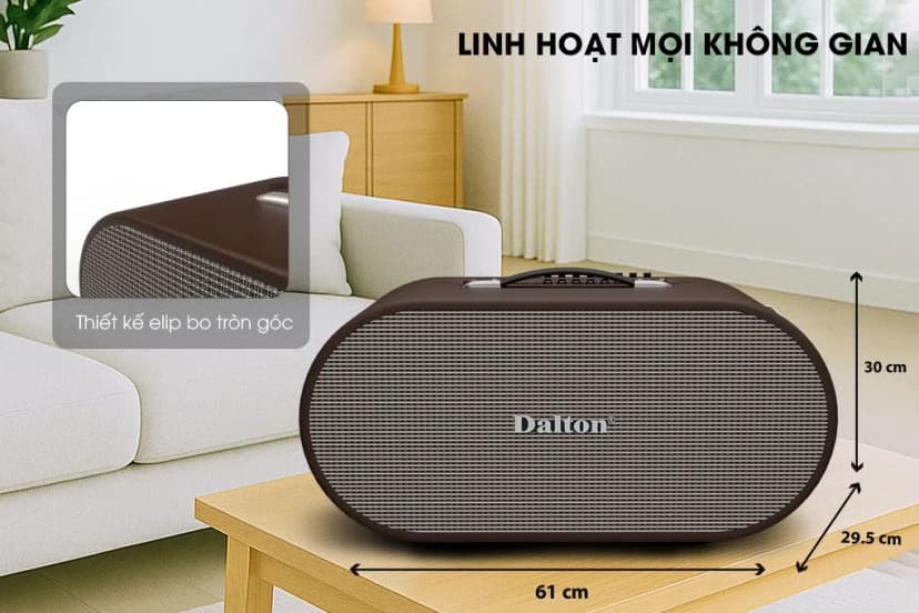 Loa karaoke xách tay Dalton K220C 750W - Giá rẻ nhất hôm nay - Ảnh 17