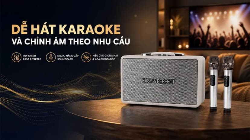 So sánh giá Loa karaoke xách tay Easy & Perfect EP-4205 Plus 35W - Tìm sản phẩm giá rẻ nhất - Ảnh 3