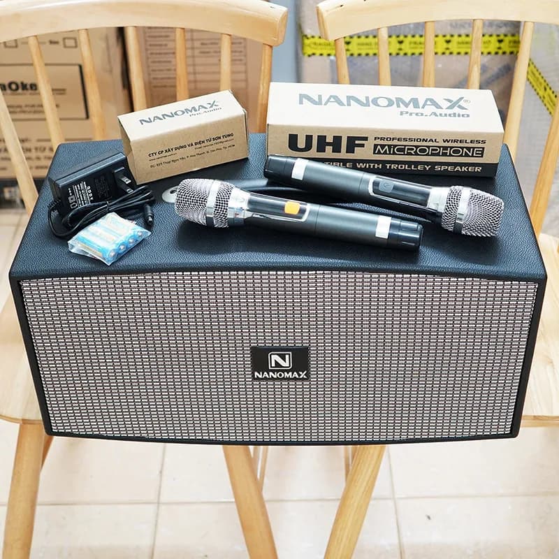 Loa karaoke xách tay Nanomax X-920 420W - Giá rẻ nhất hôm nay - Ảnh 16