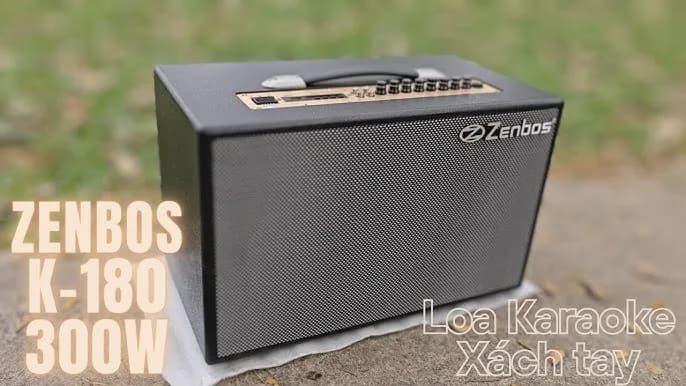 Loa karaoke xách tay Zenbos K-180 300W - Giá rẻ nhất hôm nay - Ảnh 7