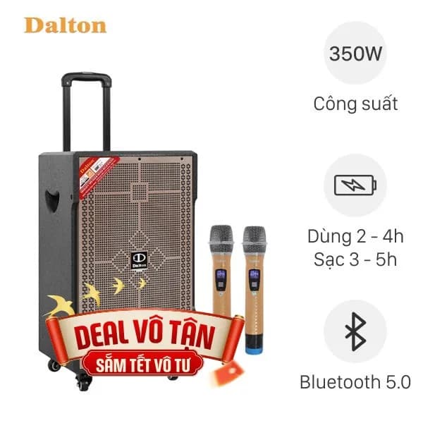 Loa kéo karaoke Dalton TS-12G350N 350W - Giá rẻ nhất hôm nay - Ảnh 1