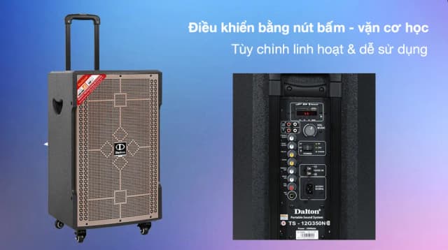So sánh giá Loa kéo karaoke Dalton TS-12G350N 350W rẻ nhất? - Ảnh 3