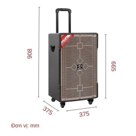 Loa kéo karaoke Dalton TS-12G350N 350W - Giá rẻ nhất hôm nay - Ảnh 9