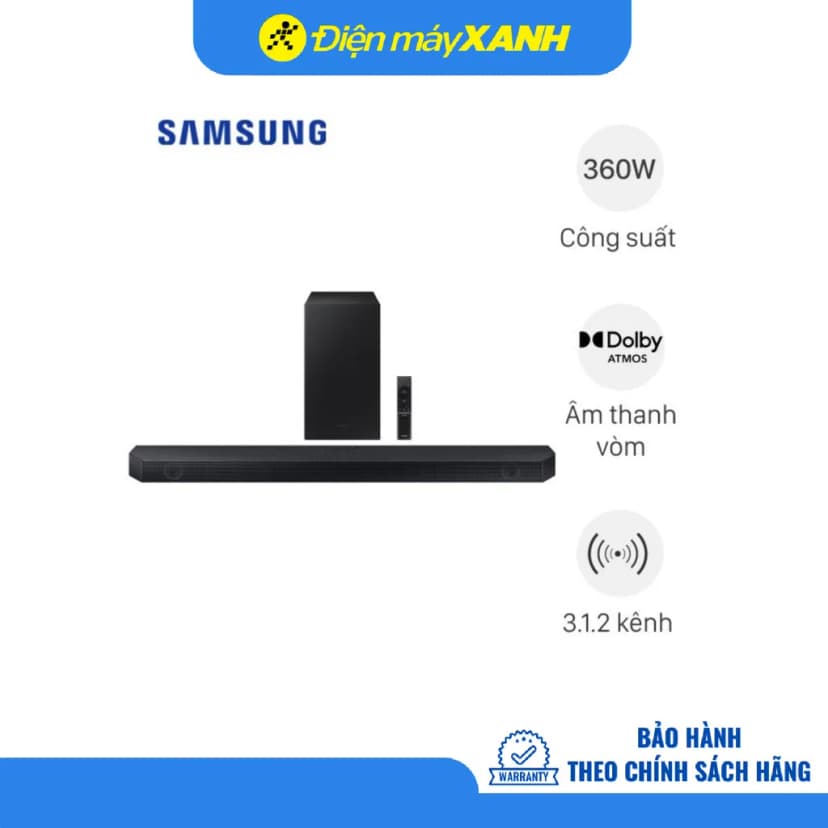 Bộ loa thanh Samsung HW-Q600C/XV 360W - Giá rẻ nhất hôm nay - Ảnh 3