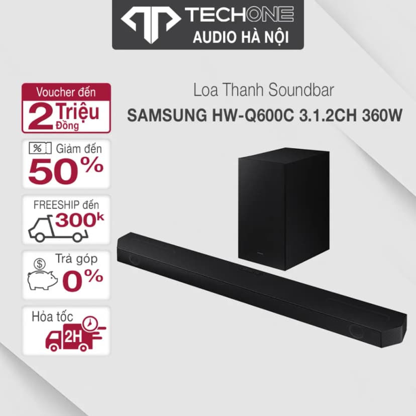 Bộ loa thanh Samsung HW-Q600C/XV 360W - Giá rẻ nhất hôm nay - Ảnh 4