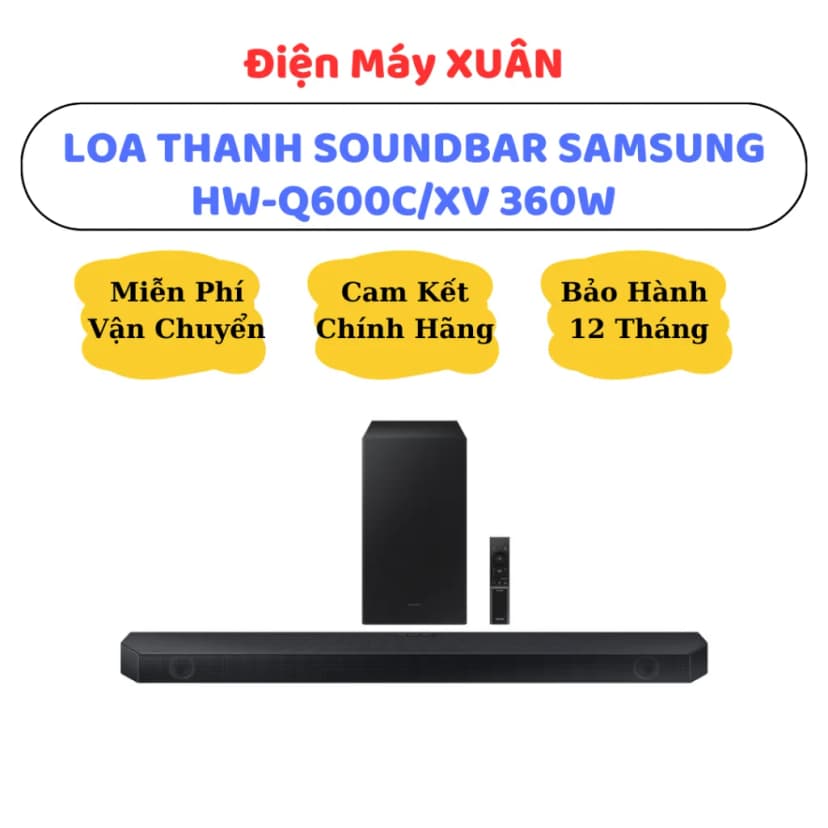 Bộ loa thanh Samsung HW-Q600C/XV 360W - Giá rẻ nhất hôm nay - Ảnh 46