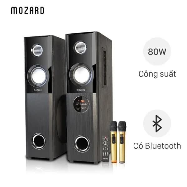 So sánh giá Cặp loa tháp Mozard M101 Đen 80W - Tìm sản phẩm giá rẻ nhất - Ảnh 1