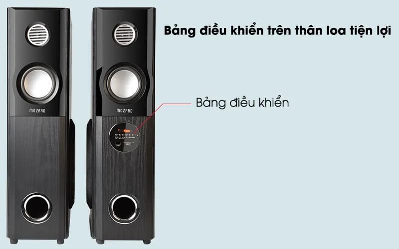 So sánh giá Cặp loa tháp Mozard M101 Đen 80W - Tìm sản phẩm giá rẻ nhất - Ảnh 7